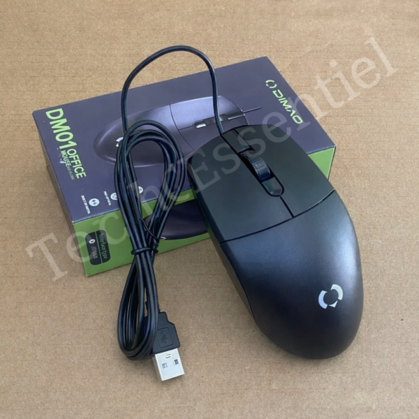 souris pc ergonomique 1200 dpi – idéale pour jeux et bureautique