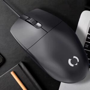 souris pc ergonomique 1200 dpi – idéale pour jeux et bureautique